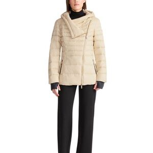 TUMI Asymmetrical Zip Midweight Puffer